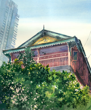 Through Old Frames - Set of 12 (Framed)