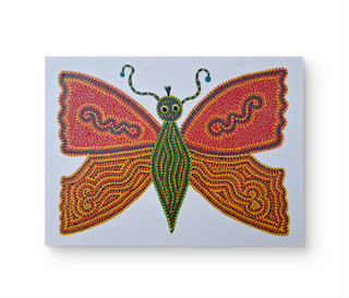 Glowing Wings - Framed