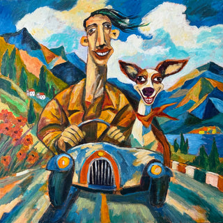 Good Company - painting by Kaushal Parikh
