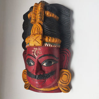 Handcrafted Wooden Shiva Mask