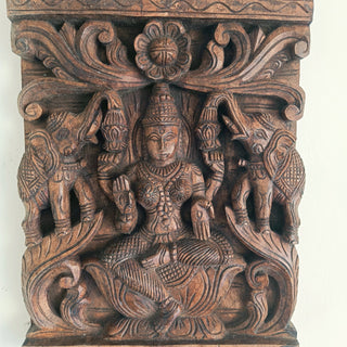 Handcrafted Gajalakshmi Panel