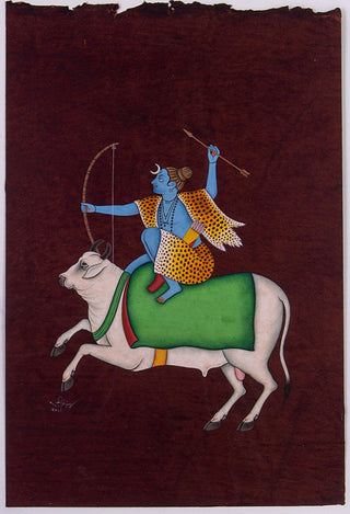 Shiva on Bull