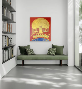 Cows Under The Golden Tree
