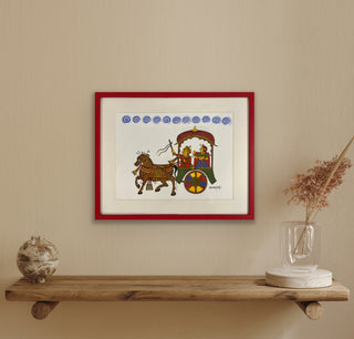 Ghoda Gadi - Framed