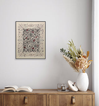 Garden of Whimsy II - Framed