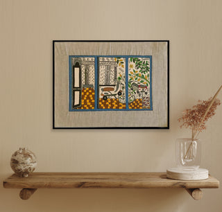 Courtyard II - Framed