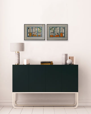 Courtyard II - Framed