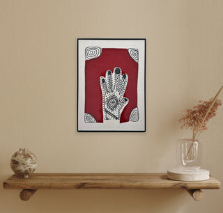 Ceremonial I - Framed