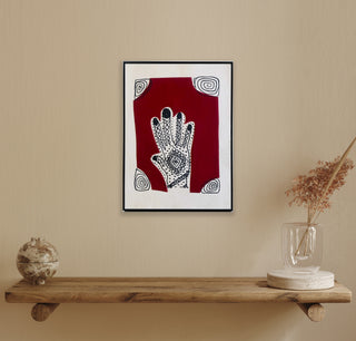 Ceremonial II - Framed
