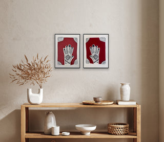 Ceremonial II - Framed