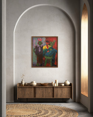 Chair Of Thorns - Framed