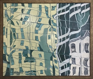 Twist & Flow - Framed