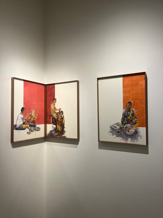 Of Clay and Petals - Set of 3 (Framed)