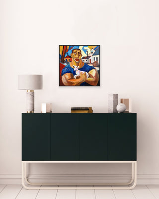 Soft spot  - painting by Kaushal Parikh