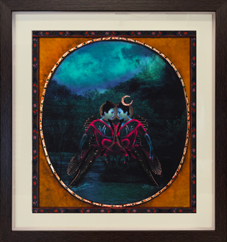 Nisa and Keya - Framed
