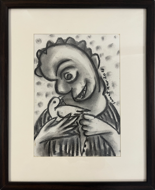 Sanat Kar - Dove 2011 (Framed)