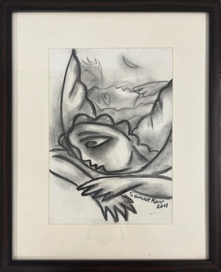Sanat Kar - Goodnight Angel 2011 (Framed)