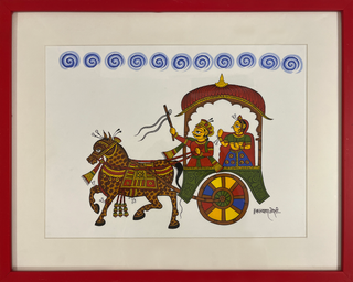 Ghoda Gadi - Framed