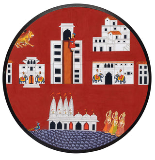 Nathdwara: Gates of the Lord - Framed