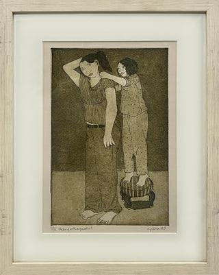 The Necklace - Framed