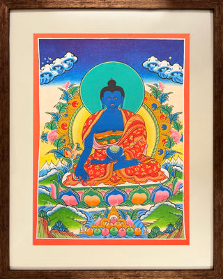 Medicine Buddha (Framed)