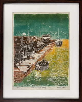 Boats at Vesteralen, Norway (Framed)