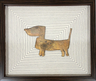 Metal Caricature - Hound (Framed)