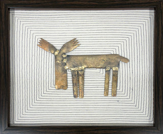 Metal Caricature - Moose (Framed)