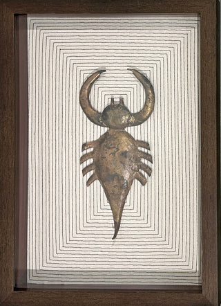 Metal Caricature - Scorpion (Framed)