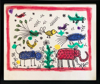 Cartoon - I (Framed)