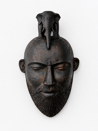 Hapram Bonga (Ancestral Spirit Santal Deity Tribal Mask)