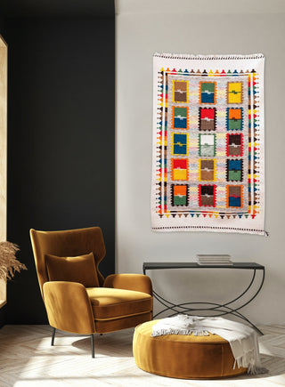 Idiom, Woven Floor Rug / Wall-Art