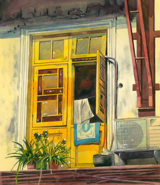 Through Old Frames - Set of 12 (Framed)