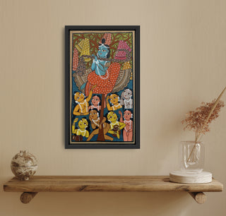Krishna With Gopi