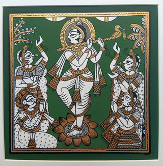 Krishna And The Gopis