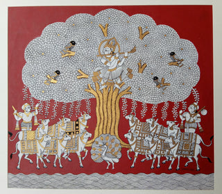 Krishna With Cows