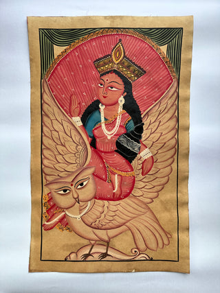 Laxmi with Owl