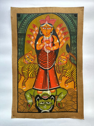 Durga Killing the Devil