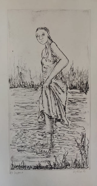 Lady in a Stream