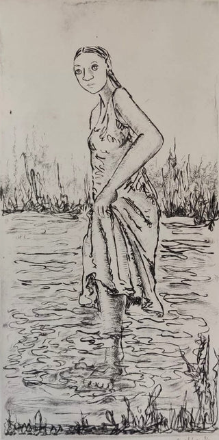 Lady in a Stream