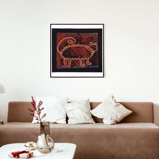 Lithograph Series, Cat - Framed
