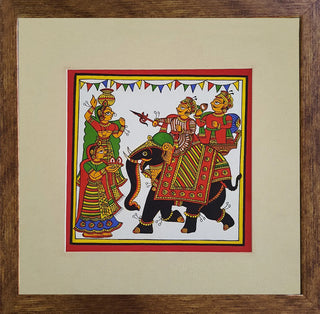 Miniature Painting -Framed