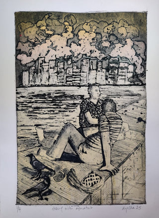 Marine Drive - Framed
