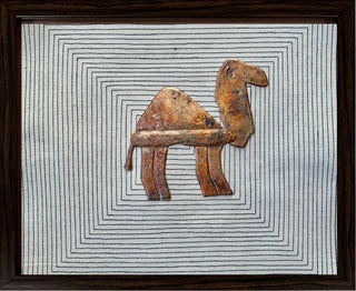 Metal Caricature - Camel (Framed)