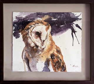 Barn Owl (Framed)