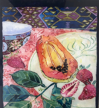 Papaya And Strawberry