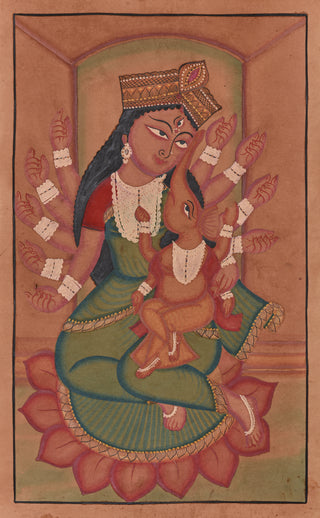 Parvati And Ganesh