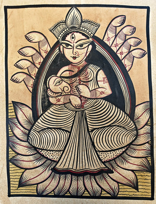 Parvati With Ganesha