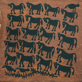 Pithora- Brown