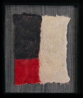 Tribute to Rothko, Felted Wool Art (Set of 4)